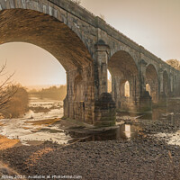 Buy canvas prints of Alston Arches at Haltwhistle, Northumberland,  by Heather Athey