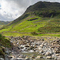 Buy canvas prints of Grains Gill & Seathwaite fell by Heather Athey