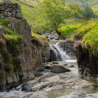 Buy canvas prints of Grains Gill, Seathwaite by Heather Athey