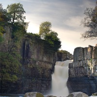 Buy canvas prints of High Force, Teesdale by Heather Athey