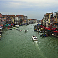 Buy canvas prints of Rialto Bridge Venice by Oliver Walton
