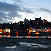 Buy canvas prints of Whitby Lights by Phil Tinkler