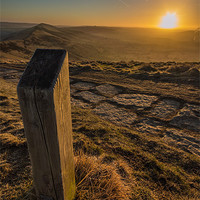 Buy canvas prints of Classic Mam Tor Sunrise by Phil Tinkler