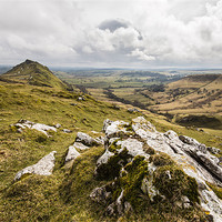 Buy canvas prints of Looking Across to Chrome Hill by Phil Tinkler
