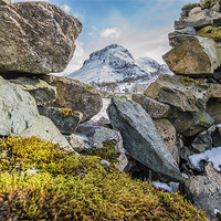 Buy canvas prints of Moss and Mountains by Phil Tinkler