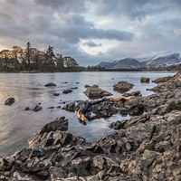 Buy canvas prints of Skiddaw from Derwent Water by Phil Tinkler