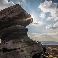 Buy canvas prints of Back Tor Summit by Phil Tinkler