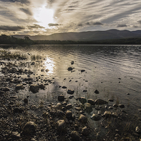 Buy canvas prints of Sunrise over Loch Morlich, Cairngorms by Phil Tinkler