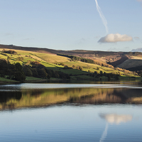 Buy canvas prints of Lady Bower Reservoir Reflection by Phil Tinkler