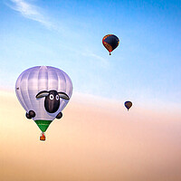 Buy canvas prints of Hot Air Balloons by Graeme B