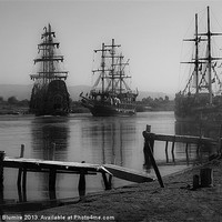 Buy canvas prints of Pirates in port (2) by Graeme B