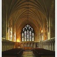 Buy canvas prints of  St Albans Cathedral by Graeme B