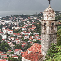Buy canvas prints of Kotor Storm Brewing by Graeme B
