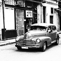 Buy canvas prints of Cuba Car 2 by Graeme B