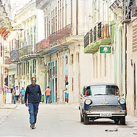 Buy canvas prints of Cuban Street Life by Graeme B