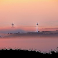 Buy canvas prints of The Power Of Mist by Dave Bell