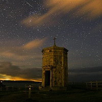Buy canvas prints of Night Time Tower by Dave Bell