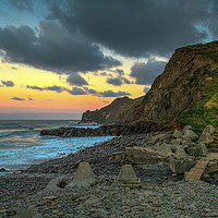 Buy canvas prints of Coastal Foot Path  by Dave Bell