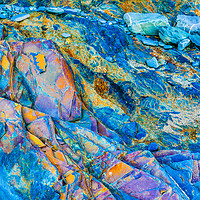 Buy canvas prints of Rocky Slate by Dave Bell