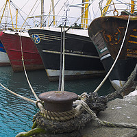 Buy canvas prints of Fishing Trawlers  by Dave Bell
