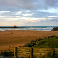 Buy canvas prints of Bude  Summerleaze  beach by Dave Bell
