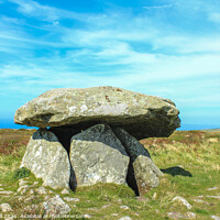 Buy canvas prints of Quoit in Cornwall by Dave Bell