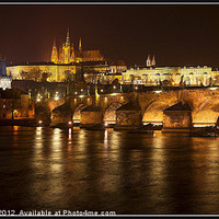 Buy canvas prints of Charles Bridge, Prague by Glynne Pritchard