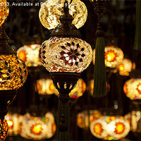 Buy canvas prints of Oriental Lamps by Glynne Pritchard