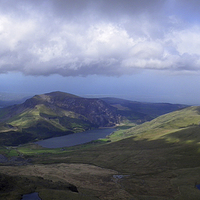 Buy canvas prints of Snowdon View by Oliver Gibson
