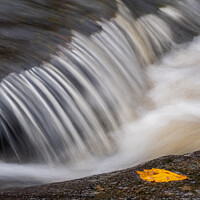 Buy canvas prints of Abstract water flowing in a river by Martin Williams