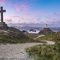 Buy canvas prints of Twr Mawr Lighthouse, Anglesey by Martin Williams