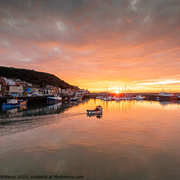 Buy canvas prints of Off fishing. Scarborough, North Yorkshire by Martin Williams