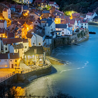 Buy canvas prints of Staithes fishing village, North Yorkshire coast by Martin Williams