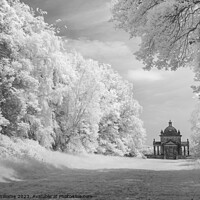 Buy canvas prints of Temple of the Four Winds, Castle Howard, North Yor by Martin Williams
