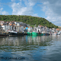 Buy canvas prints of Scarborough Harbour by Martin Williams