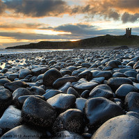Buy canvas prints of Dunstanburgh Castle, Northumberland by Martin Williams