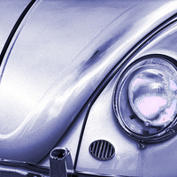 Buy canvas prints of VW Beetle Classic by Martin Williams