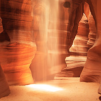 Buy canvas prints of Inner Glow - Antelope Canyon by Martin Williams