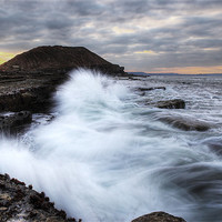 Buy canvas prints of Filey, Rough Seas by Martin Williams