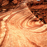 Buy canvas prints of Fire Wave, Valley of Fire State Park, Nevada by Martin Williams