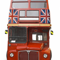 Buy canvas prints of London Bus by Martin Williams