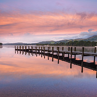 Buy canvas prints of Coniston Water, Lake District, Cumbria by Martin Williams