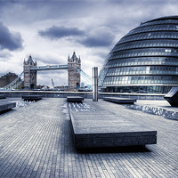 Buy canvas prints of City Hall, London by Martin Williams