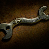 Buy canvas prints of Bent Spanner by Martin Williams