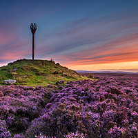 Buy canvas prints of Danby Beacon, North York Moors  by Martin Williams