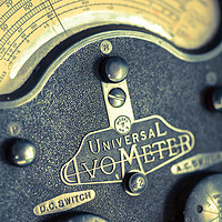 Buy canvas prints of Vintage Avometer by Martin Williams