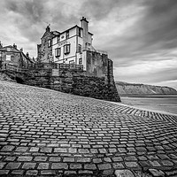 Buy canvas prints of Robin Hood's Bay Causeway by Martin Williams