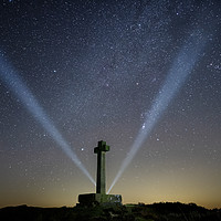 Buy canvas prints of Heavens Above. Ana Cross, North York Moors by Martin Williams