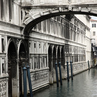 Buy canvas prints of The Bridge of Sighs by Martin Williams