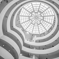 Buy canvas prints of The Guggenheim Museum, New York by Martin Williams